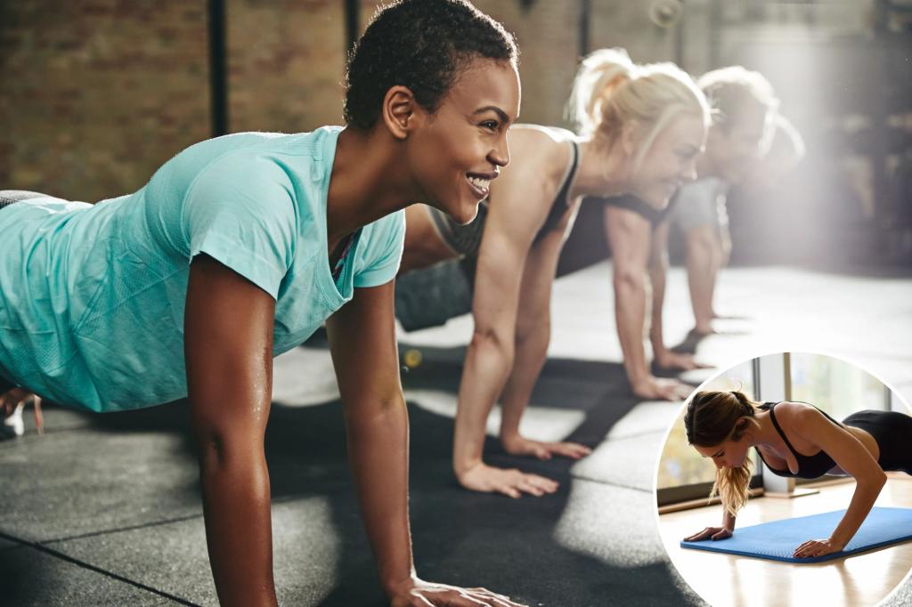 Experts estimate how many push-ups the average person should be able to do